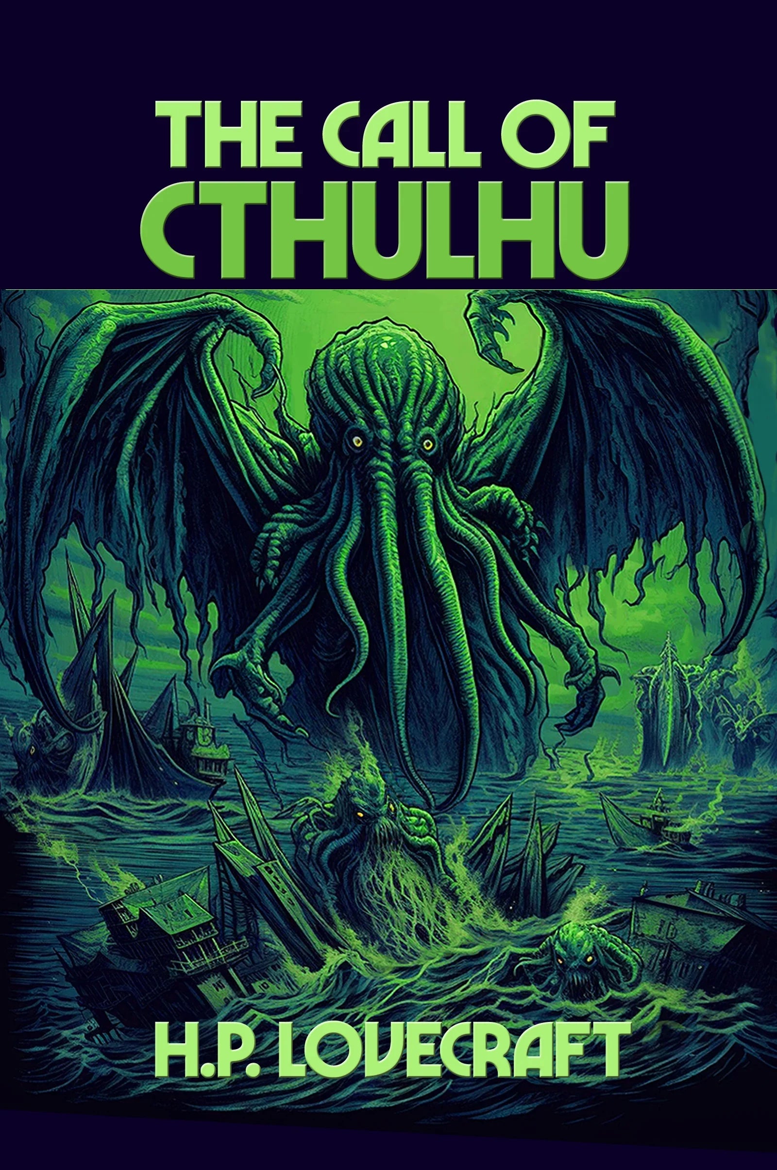 Cover for PositronicPubs ebook: The Call of Cthulhu