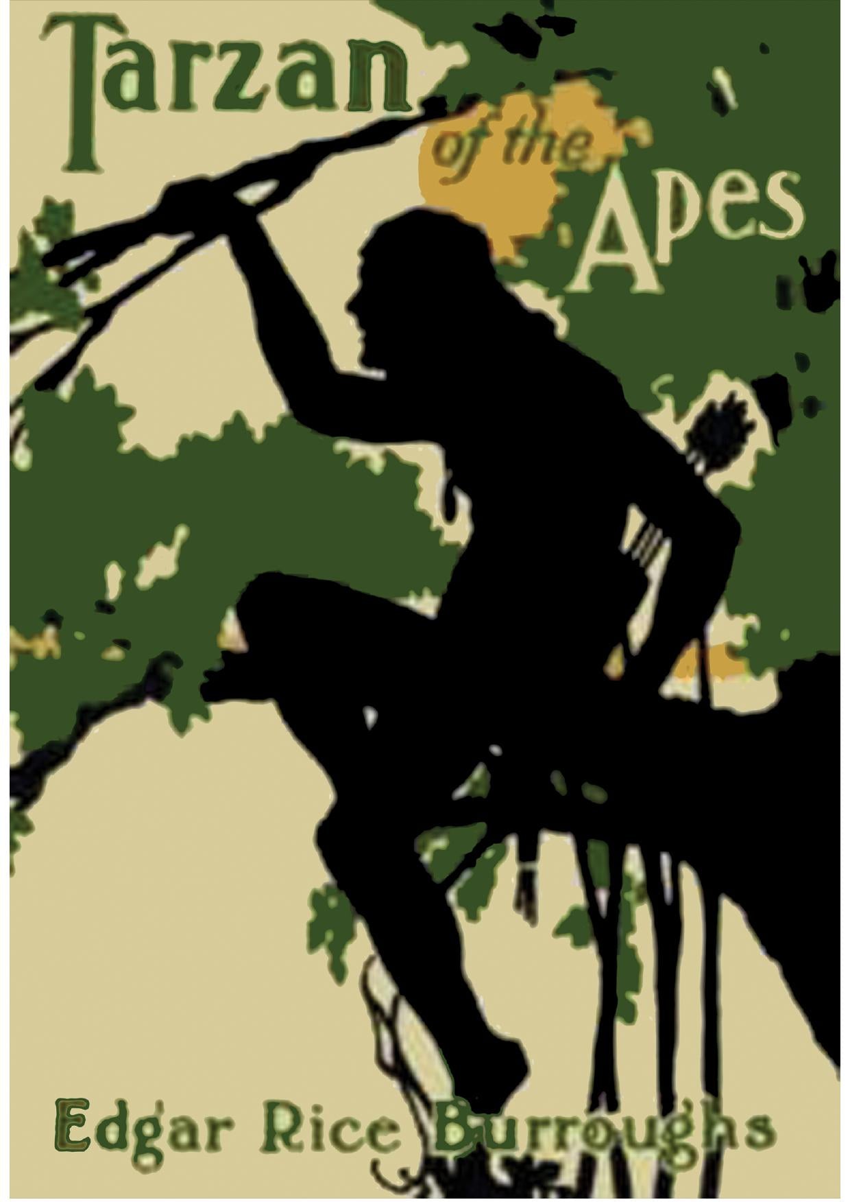 Cover art for Tarzan Series, Book 1: Tarzan of the Apes.