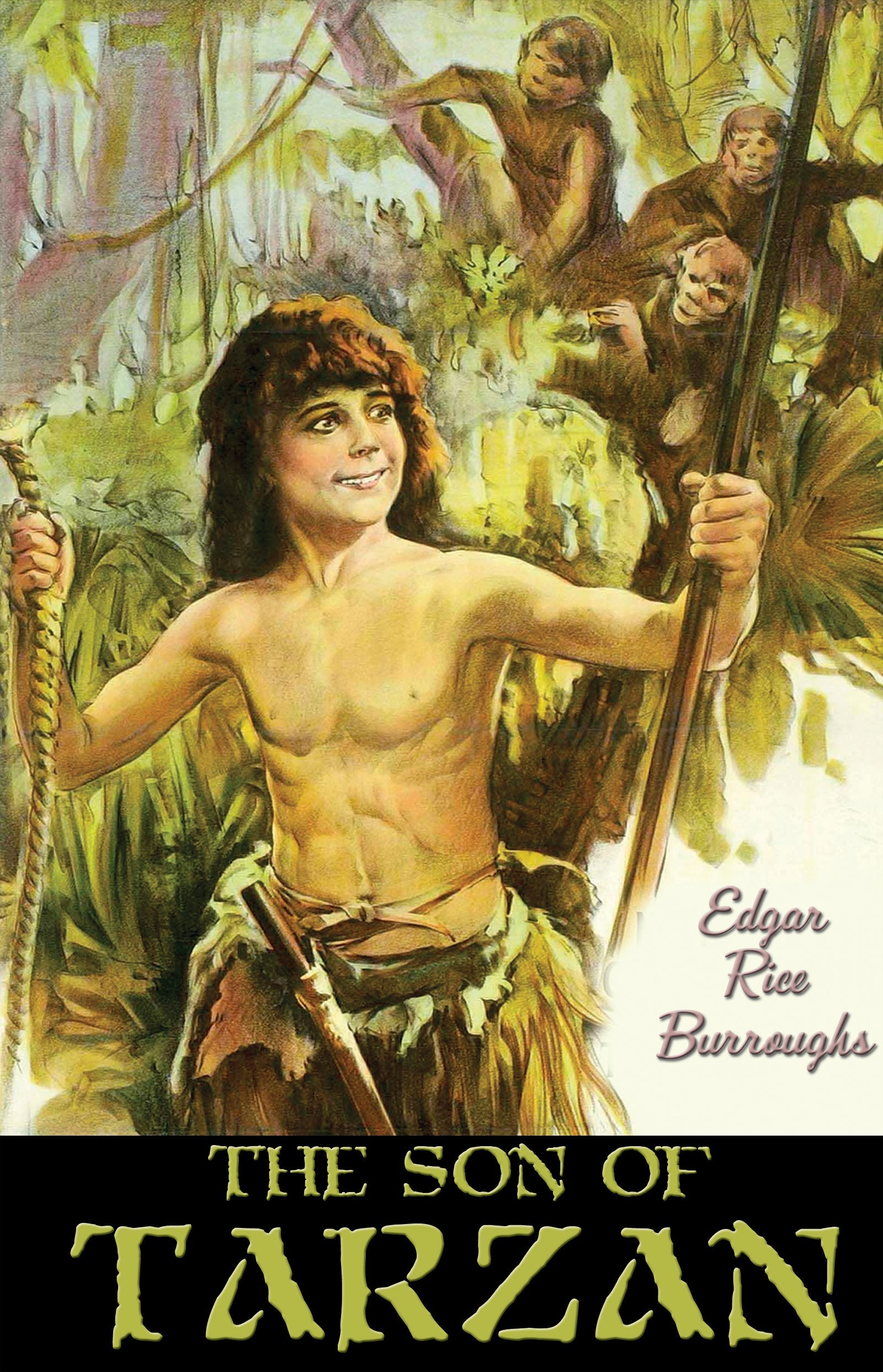 Cover art for The Son Of Tarzan.