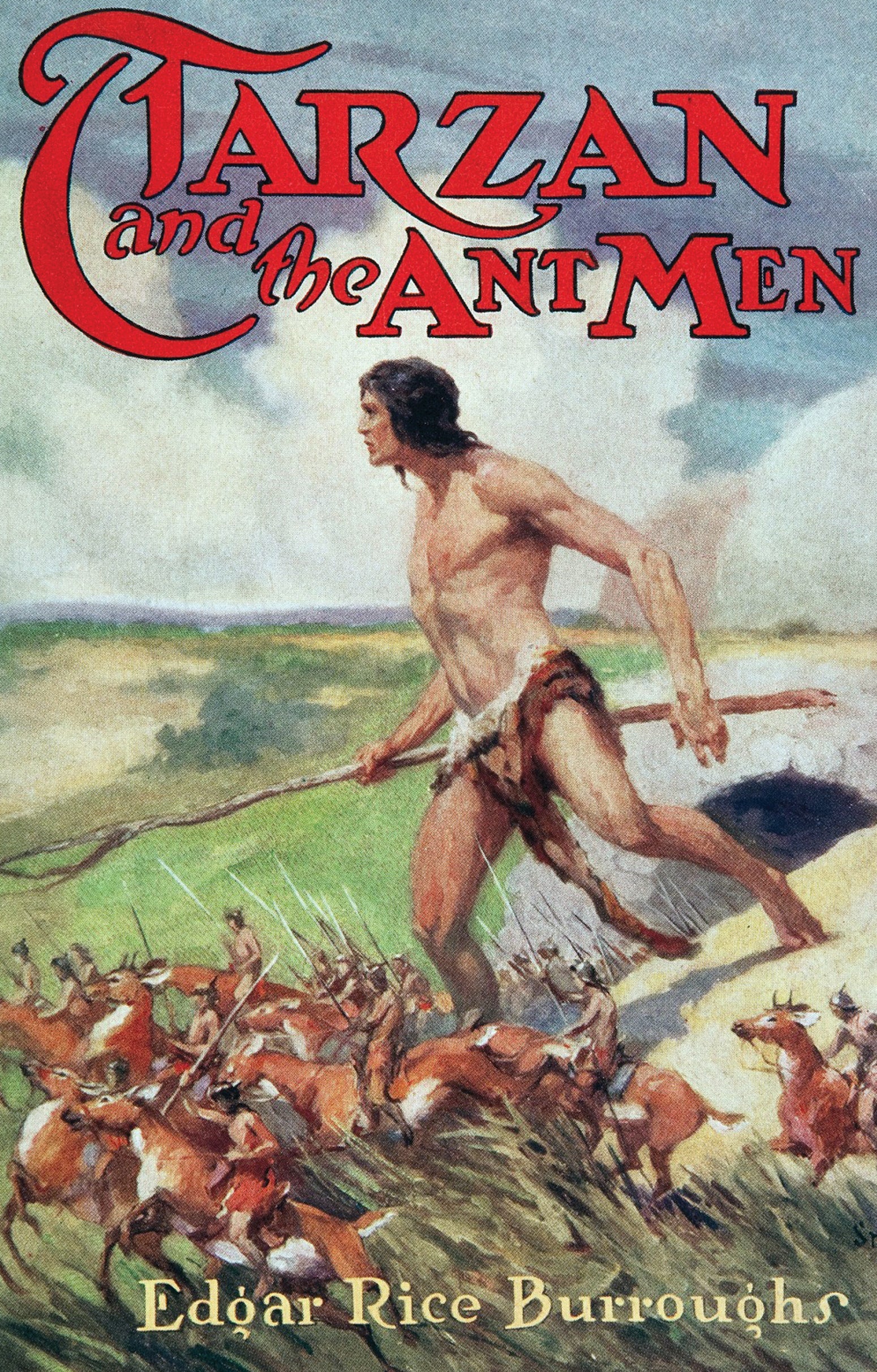 Cover art for Tarzan and the Ant Men.