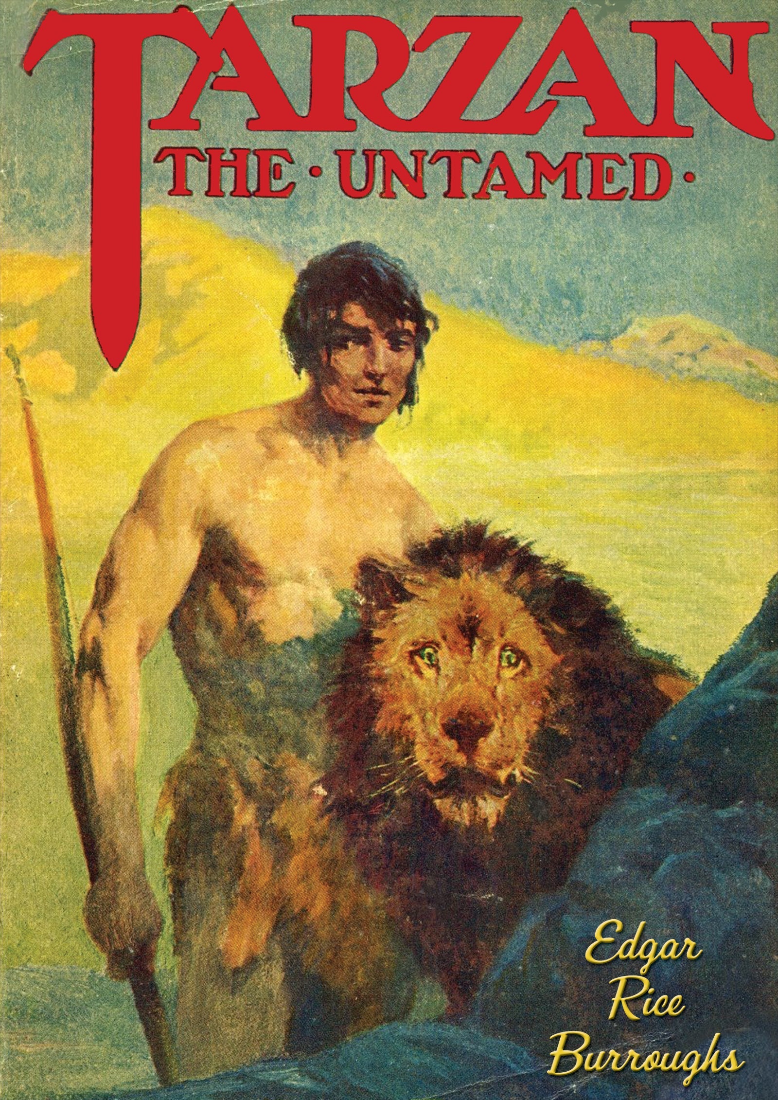 Cover art for Tarzan the Untamed.
