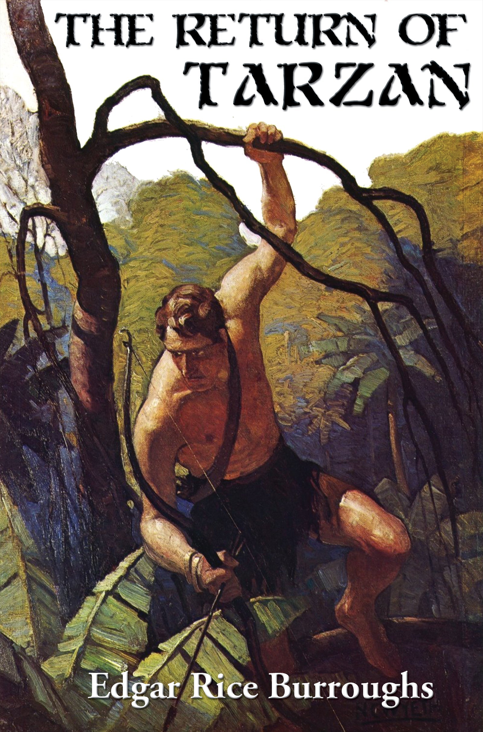 Cover art for The Return Of Tarzan.