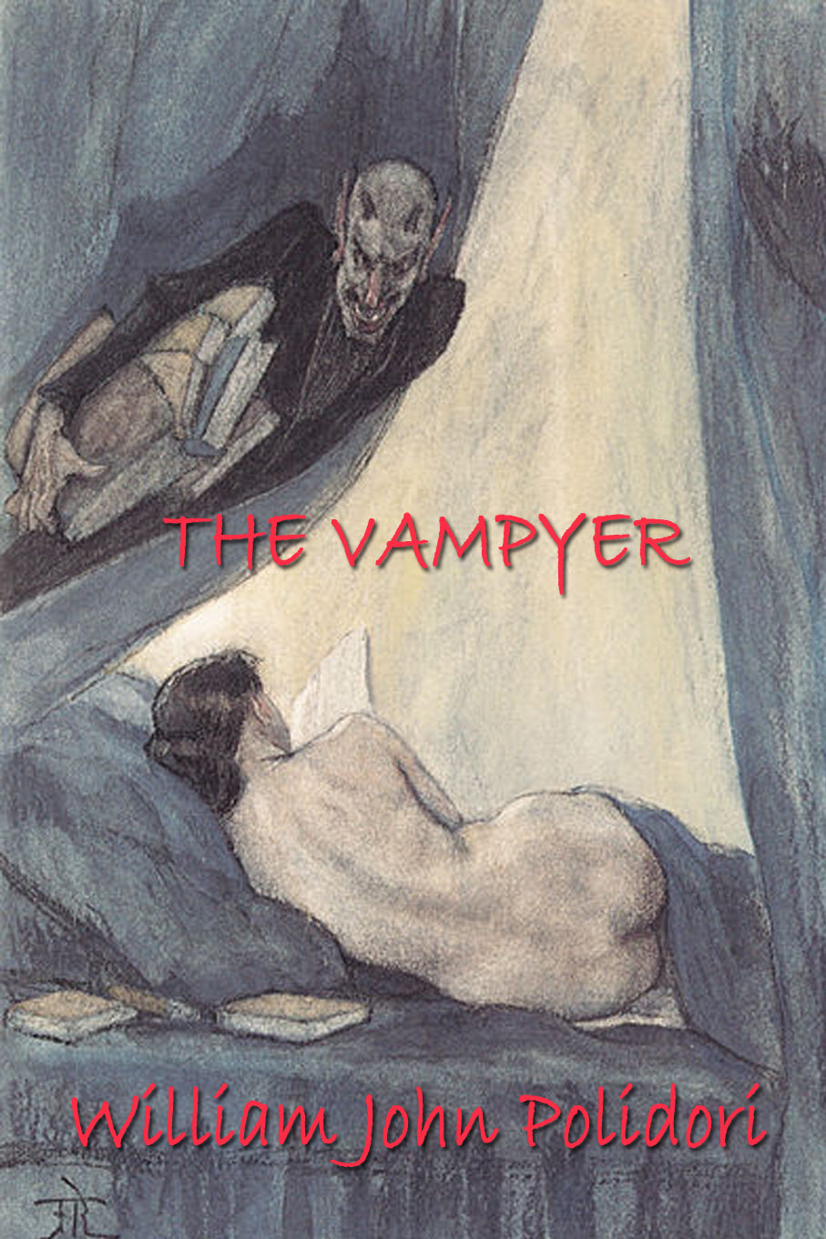 Cover art for The Vampyre.