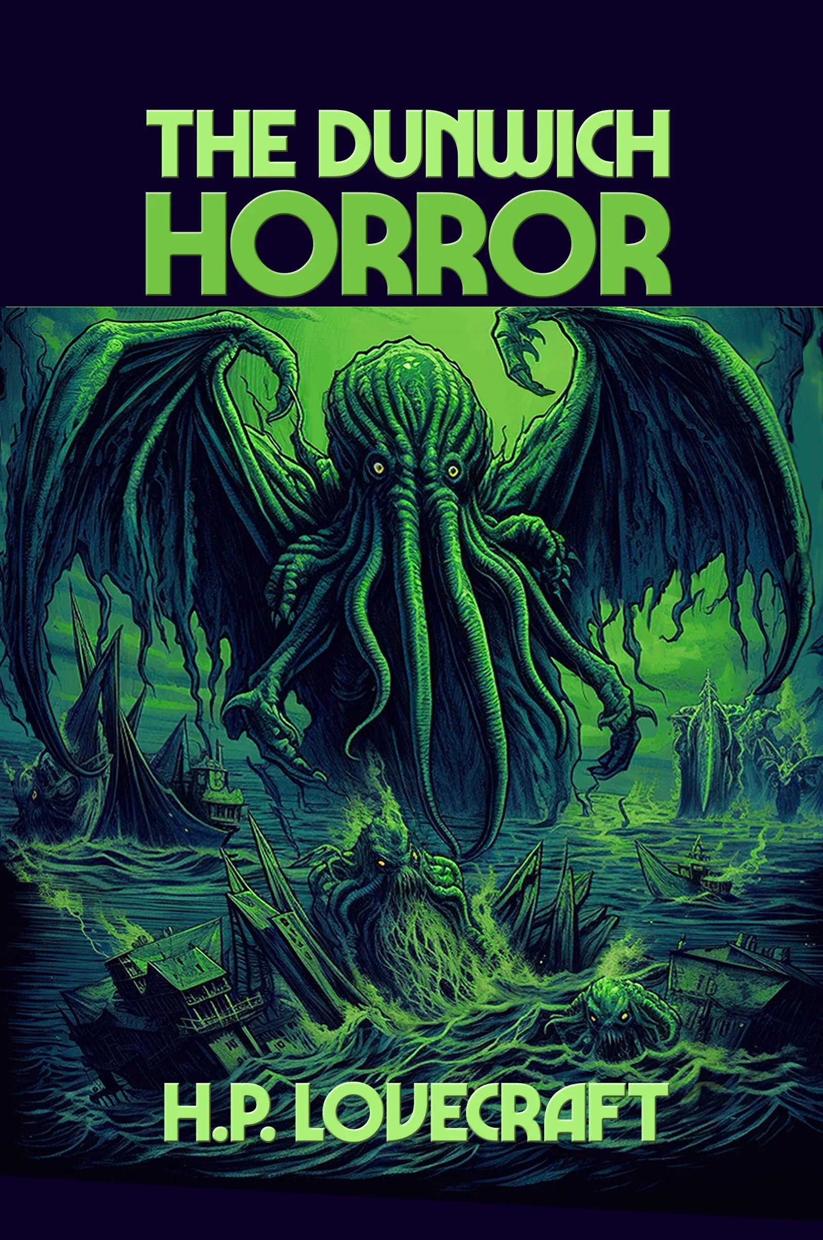 Cover art for PositronicPubs E-book: The Dunwich Horror