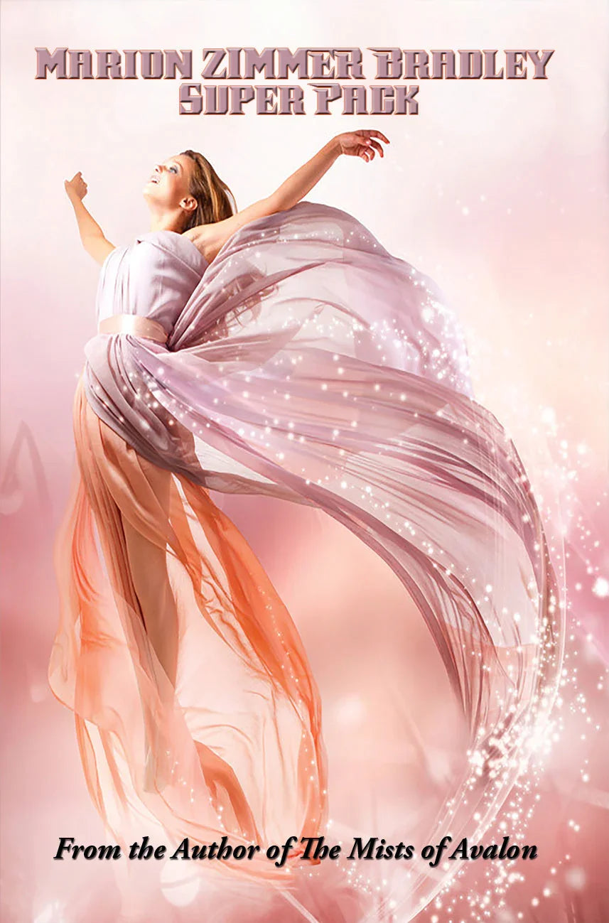 Cover art for Positronic Super Pack #12, the Marion Zimmer Bradley Super Pack.