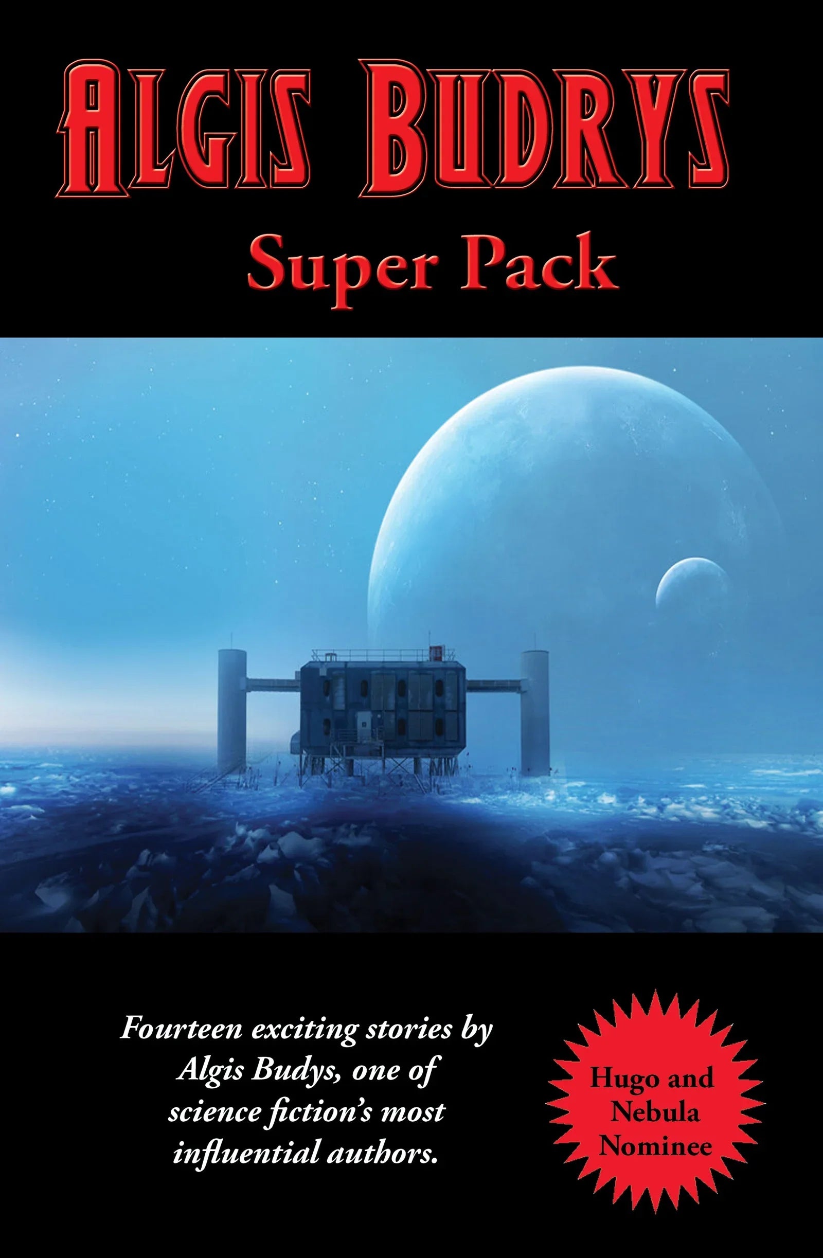 Cover art for Positronic Super Pack #41, the Algis Budrys Super Pack.
