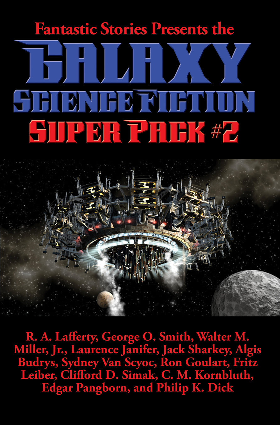 Cover art for Positronic Super Pack #20, the second Galaxy Science Fiction Super Pack.