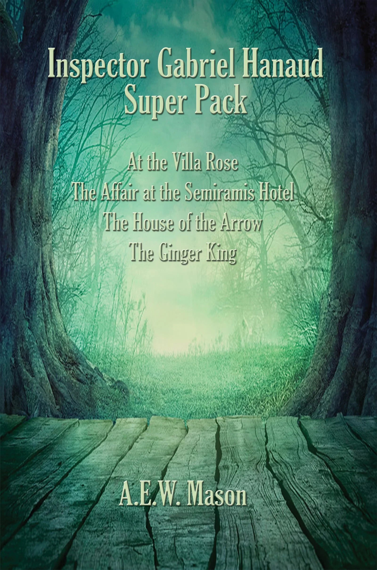 Cover art for Positronic Super Pack #39, the Inspector Gabriel Hanaud Super Pack.