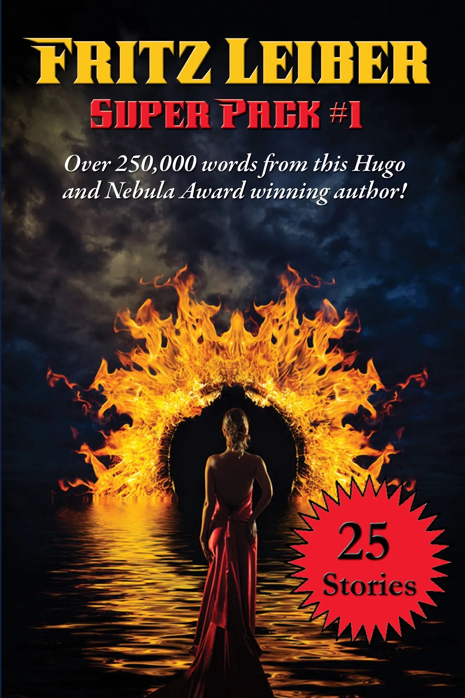 Cover art for Positronic Super Pack #33, the first Fritz Leiber Super Pack.