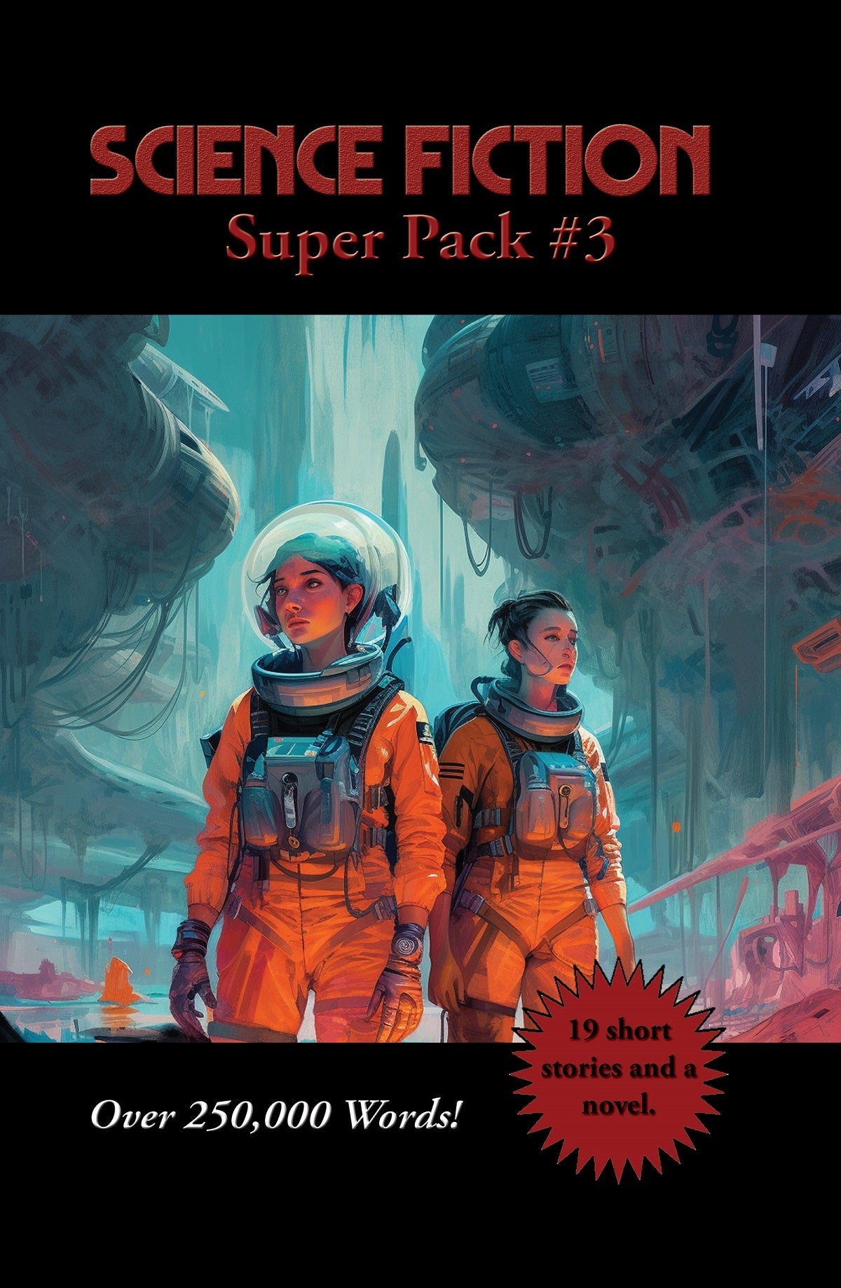 Cover art for Positronic Super Pack #53, the third Science Fiction Super Pack.