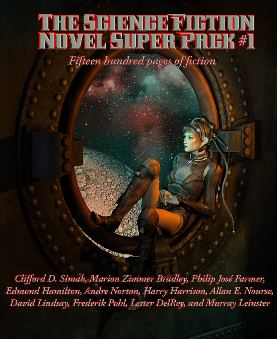 Cover art for Positronic Super Pack #15, the Science Fiction Novel Super Pack.