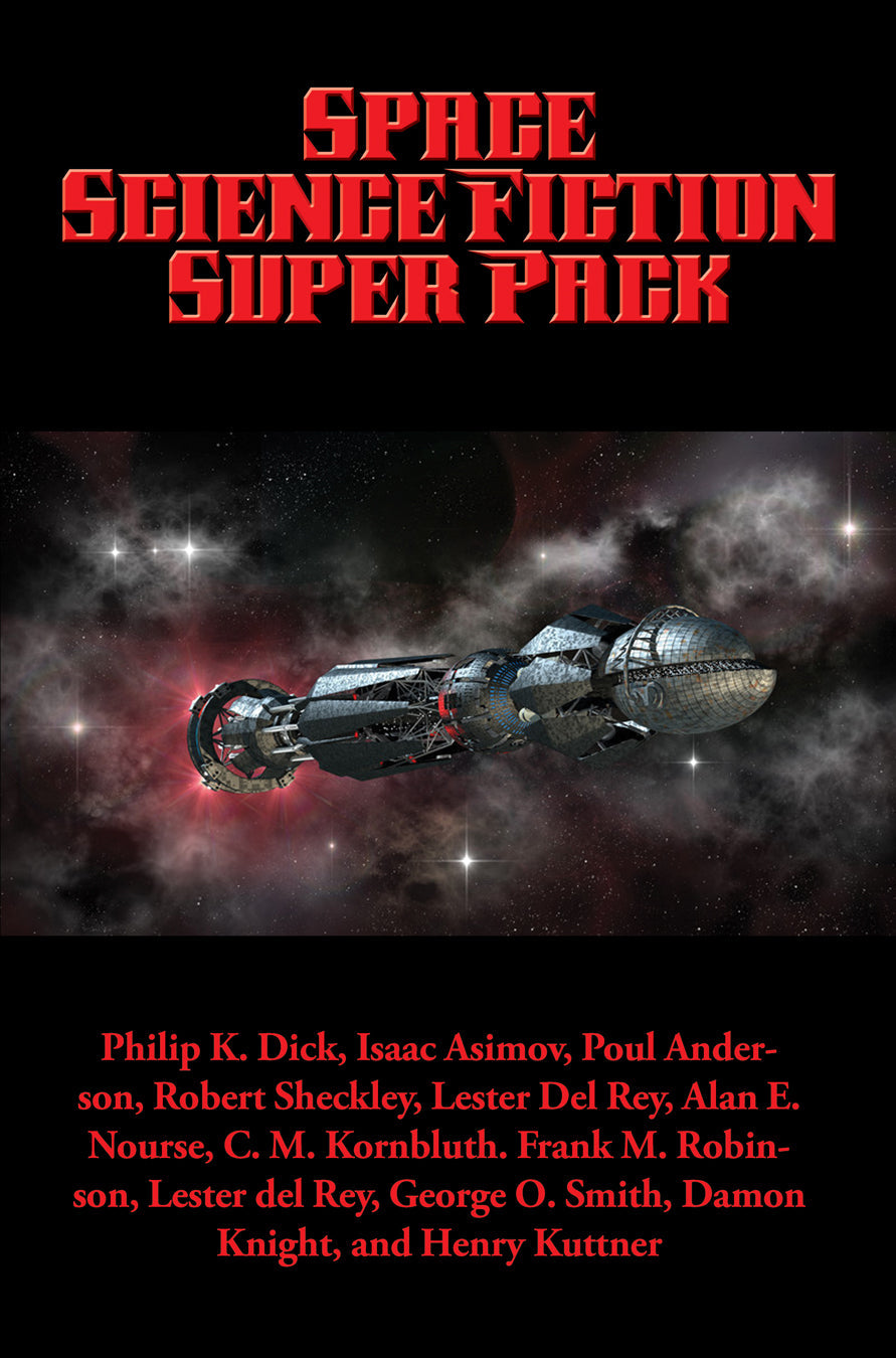 Cover art for Positronic Super Pack #17, the Space Science Fiction Super Pack.