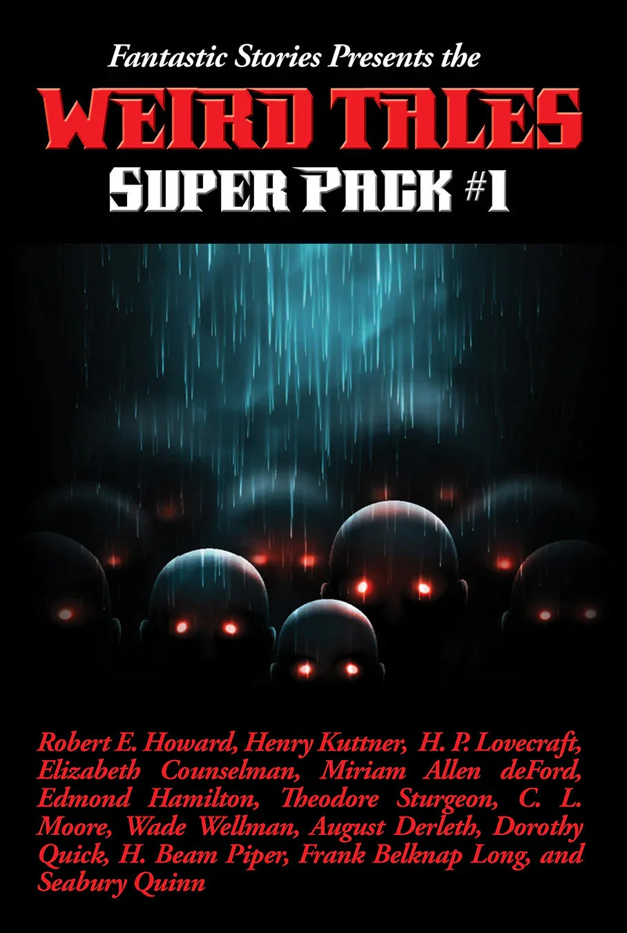 Cover art for Positronic Super Pack #21, the first Weird Tales Super Pack.