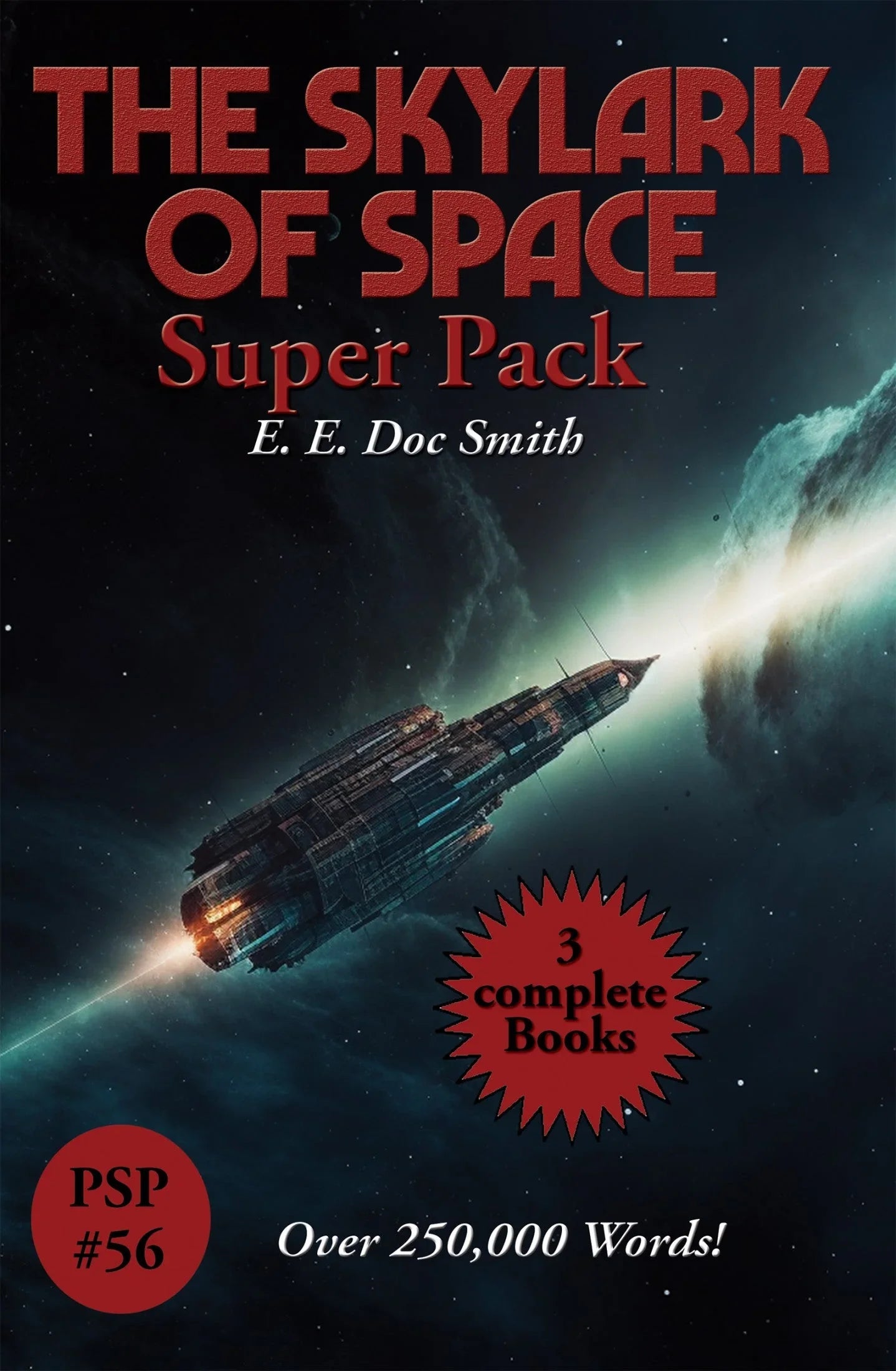 Cover art for Positronic Super Pack #56, the Skylark Super Pack.
