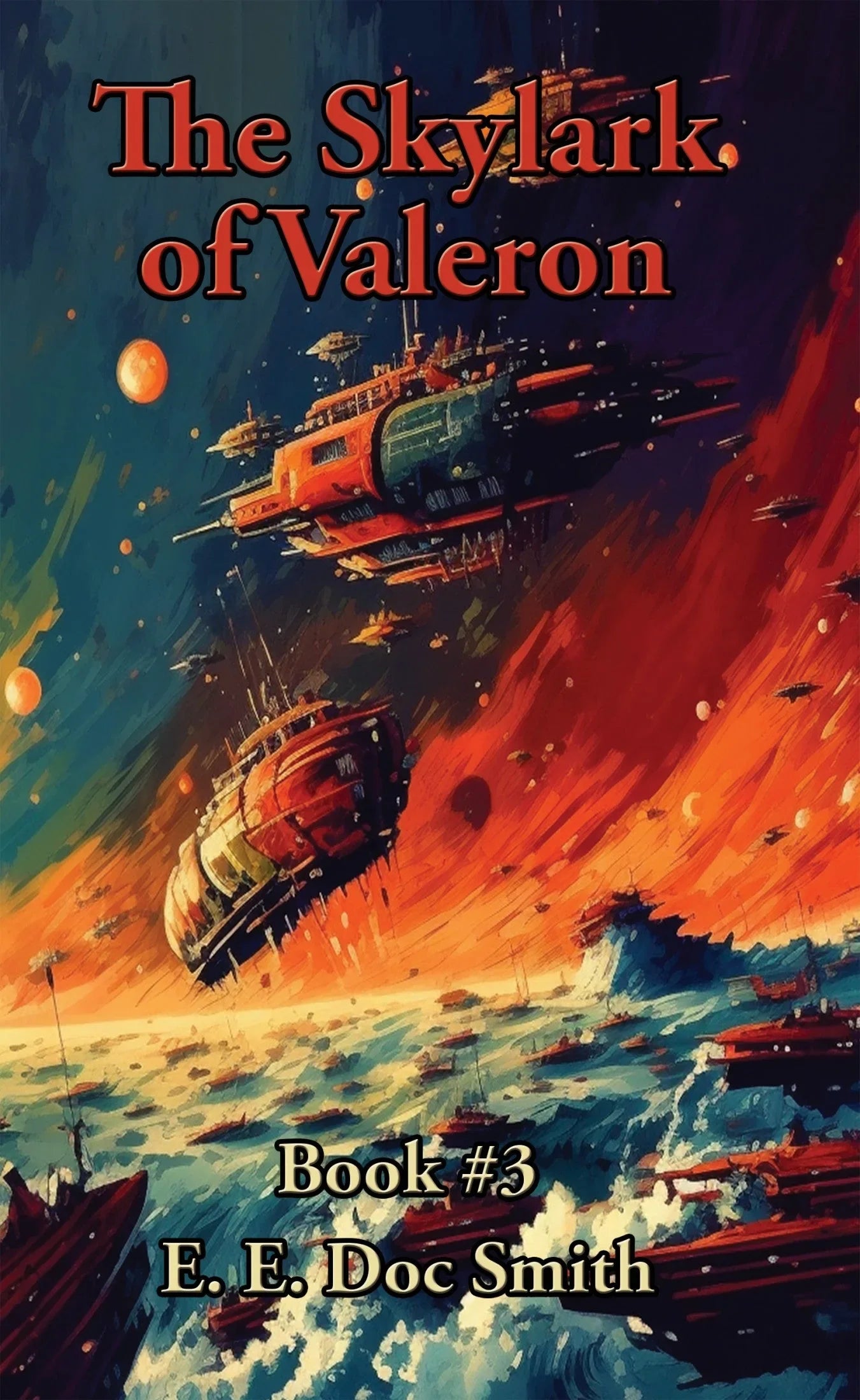 Cover art for The Skylark of Valeron.