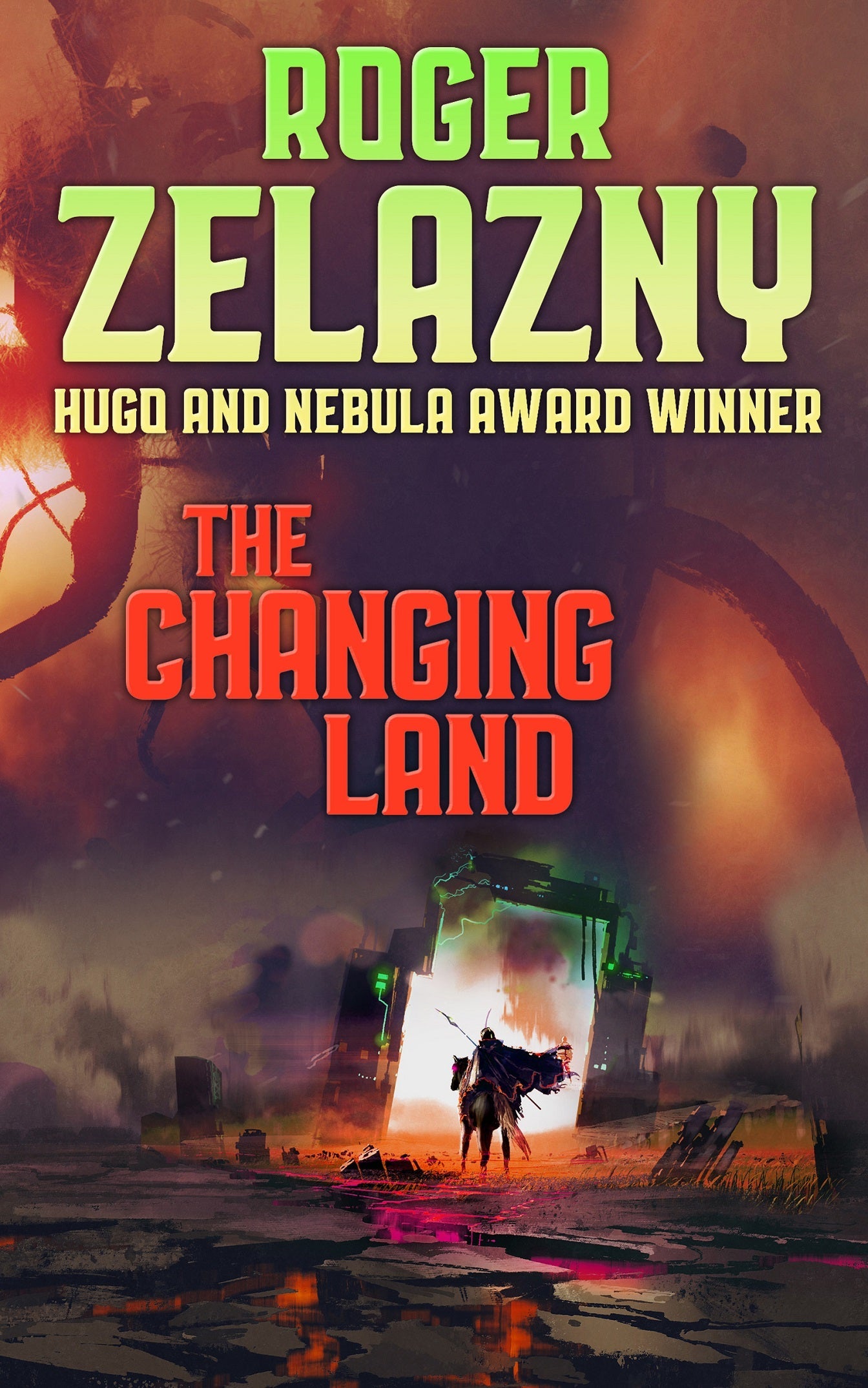 Cover art for The Changing Land.
